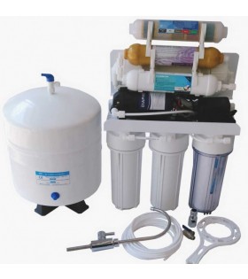 7 Aşama Pompalı  12 lt depolu su arıtma cihazı Pompalı model